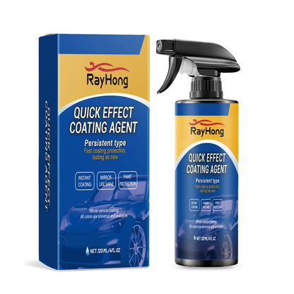 Spray de mantenimiento de abrillantado de coche de secado rápido, 1-5 uds., 120ML, revestimiento cerámico, capa hidrofóbica de revestimiento automático para abrillantado de coches