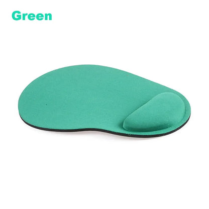Alfombrilla de ratón ergonómica para reposamuñecas, soporte cómodo para la muñeca, antideslizante, suave, para PC, ordenador portátil
