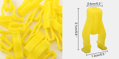 Para Opel astra h j g insignia Seat leon ibiza Jaguar 50/100 Uds sujetador de coche mixto parachoques de puerta de coche Clips de remache de guardabarros