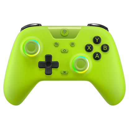 EasySMX X05 Gamepad inalámbrico Controlador de juegos Bluetooth Compatible con PC/teléfono/interruptor/Gamer de vapor, luz RGB, efecto Hall