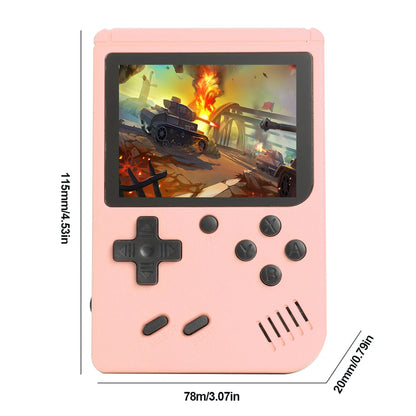 Consola de videojuegos portátil Retro, pantalla TFT de 3,5 pulgadas, consola de juegos nostálgicos integrada de 500 juegos, 1020mAh para niños y adultos