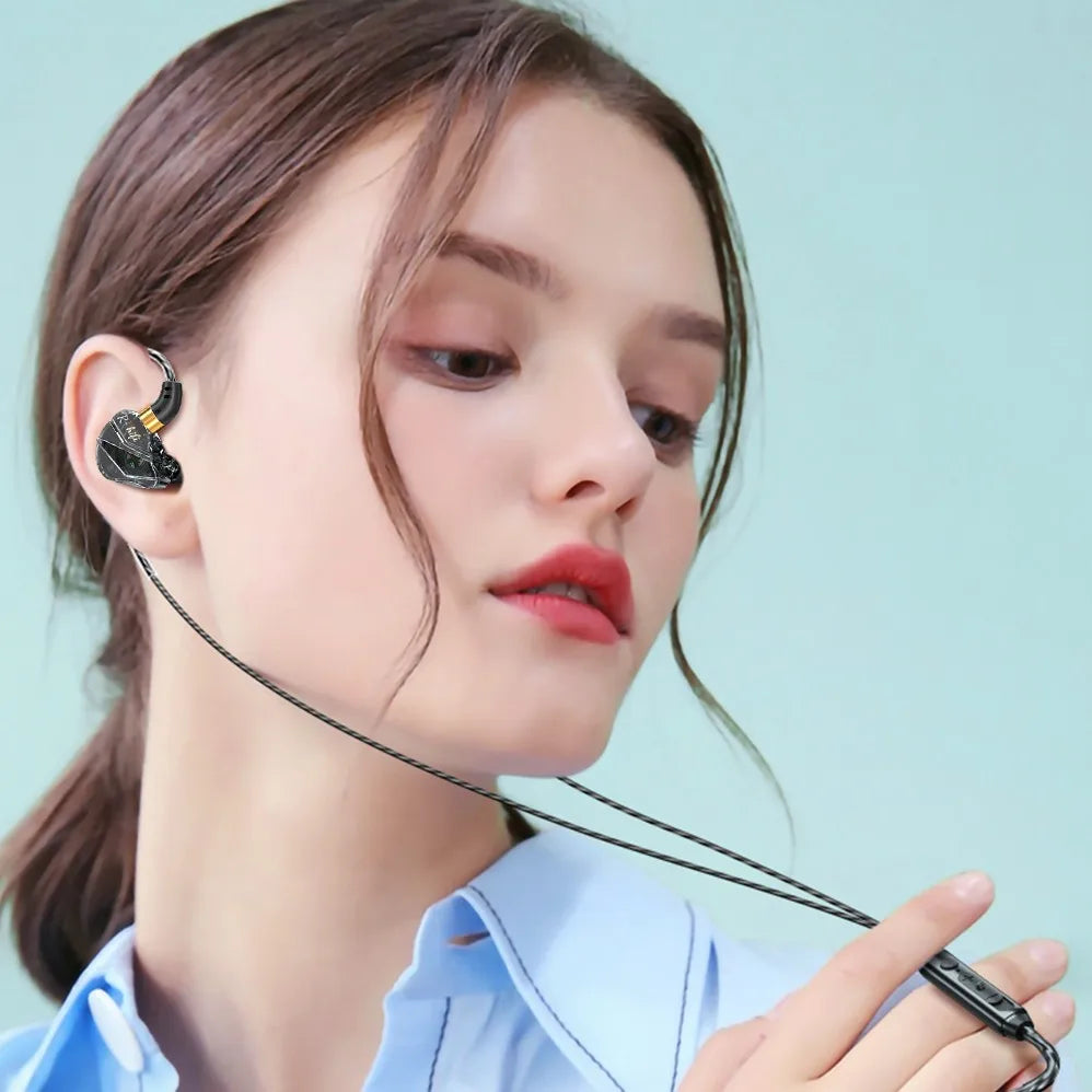 OLAF 3,5mm Jack tipo C enchufe auriculares con cable auriculares de graves HIFI auriculares intrauditivos Gamer auriculares manos libres para Xiaomi Huawei Samsung