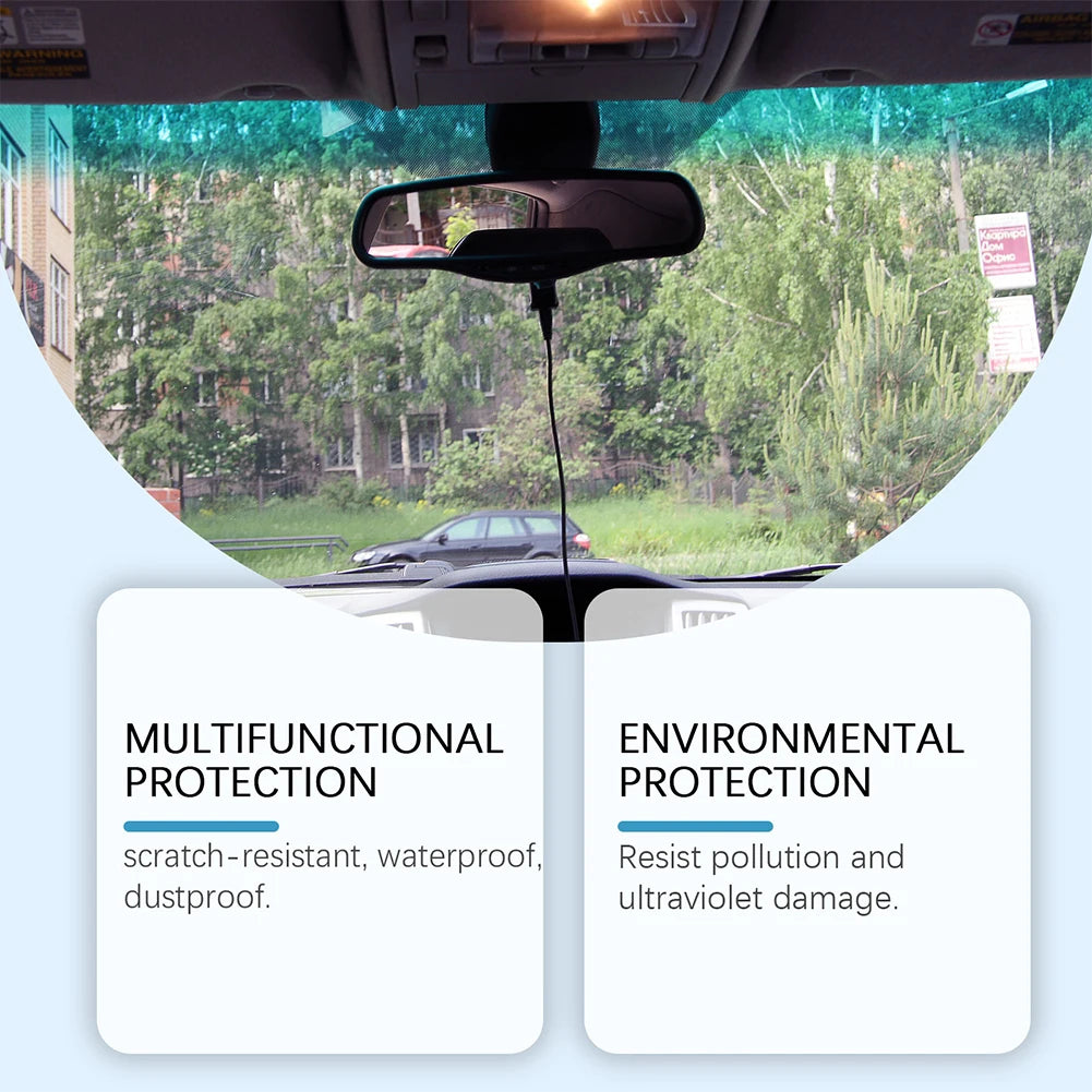 Spray de mantenimiento de abrillantado de coche de secado rápido, 1-5 uds., 120ML, revestimiento cerámico, capa hidrofóbica de revestimiento automático para abrillantado de coches