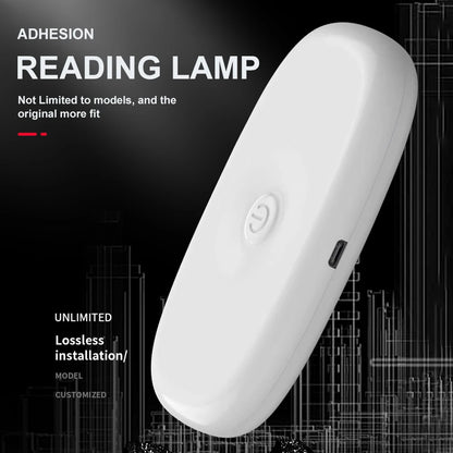 Luz de lectura de coche recargable, luz LED Interior USB, montaje magnético, luz de techo inalámbrica, accesorios que cambian de Color para coche RV