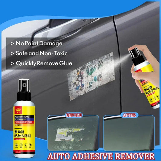 Removedor de adhesivo rápido multifunción, etiqueta de fuerza, pegatina de pared, eliminación de pegamento, limpiador de etiquetas de ventana de vidrio de coche, Spray