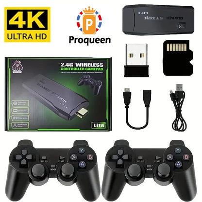 Consola de videojuegos Sticks M8, mando inalámbrico Dual de 2,4G, juego Retro 4K para Dropshiopping, regalo de Navidad