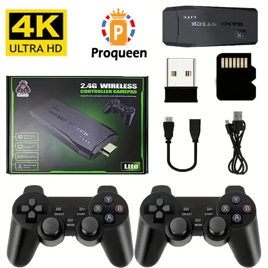 Consola de videojuegos Sticks M8, mando inalámbrico Dual de 2,4G, juego Retro 4K para Dropshiopping, regalo de Navidad