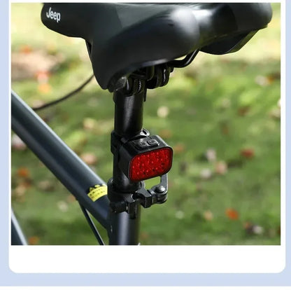 BUCKLOS luz trasera de bicicleta luz delantera 1100mAh LED COB lámpara de bicicleta impermeable USB recargable Mtb luces traseras de bicicleta de carretera piezas de bicicleta