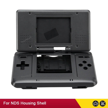 Carcasa de repuesto para consola NDS, DS, NDS, accesorios con botones, 6 colores, azul y rojo