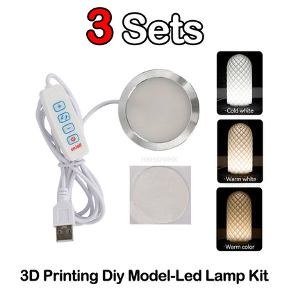 Para Bambu Lab Kit de lámpara Led 001 Hardware piezas de impresión 3d Kit de luz Bambulab modelo de piezas de luz Led