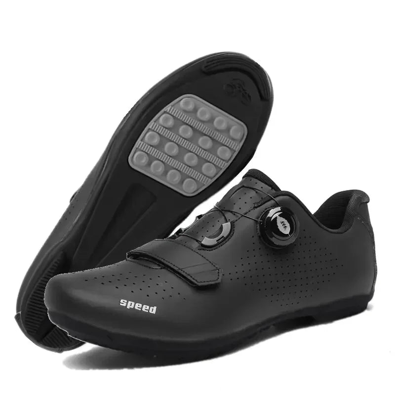 Nuevas zapatillas de ciclismo para hombre, zapatillas de ciclismo de carretera unisex, zapatillas antideslizantes para bicicleta de montaña, carreras, al aire libre, zapatillas de bicicleta de montaña para mujer
