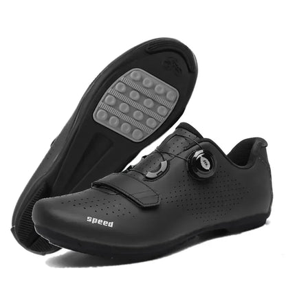 Nuevas zapatillas de ciclismo para hombre, zapatillas de ciclismo de carretera unisex, zapatillas antideslizantes para bicicleta de montaña, carreras, al aire libre, zapatillas de bicicleta de montaña para mujer