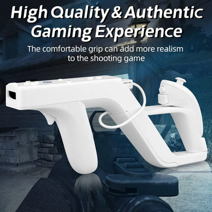 1 Uds. Pistola Zapper para Wii control remoto derecho izquierdo wii Zapper Gun accesorios de juego