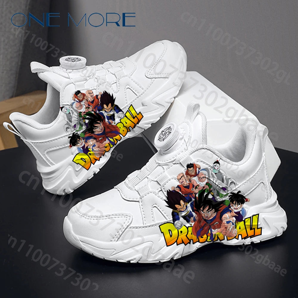Dragon Ball Z Son Goku Anime zapatos casuales zapatos de baloncesto impresión cómodos zapatos planos para niños regalo de cumpleaños