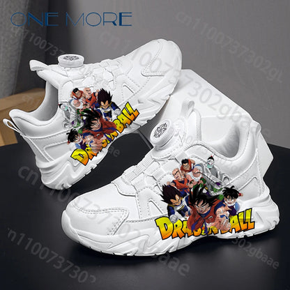 Dragon Ball Z Son Goku Anime zapatos casuales zapatos de baloncesto impresión cómodos zapatos planos para niños regalo de cumpleaños