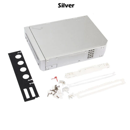 Con cubierta de embalaje al por menor, juego completo de piezas de repuesto de carcasa para consola de juegos Wii, estuche de reparación con botones, 11 colores