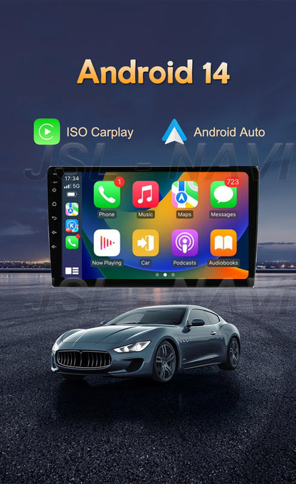 Android15 QLED para Fiat Mobi 2016 2017 2018 -2022 Radio de coche reproductor de vídeo Multimedia navegación GPS estéreo Carplay 4G WIFI sin DVD