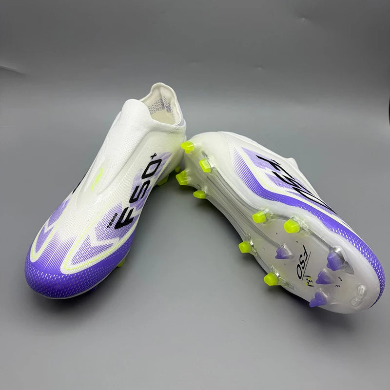 Zapatos de fútbol para hombre de alta calidad, zapatillas de fútbol de entrenamiento TF/FG, botines de fútbol de césped antideslizantes ultraligeros Chuteira Campo