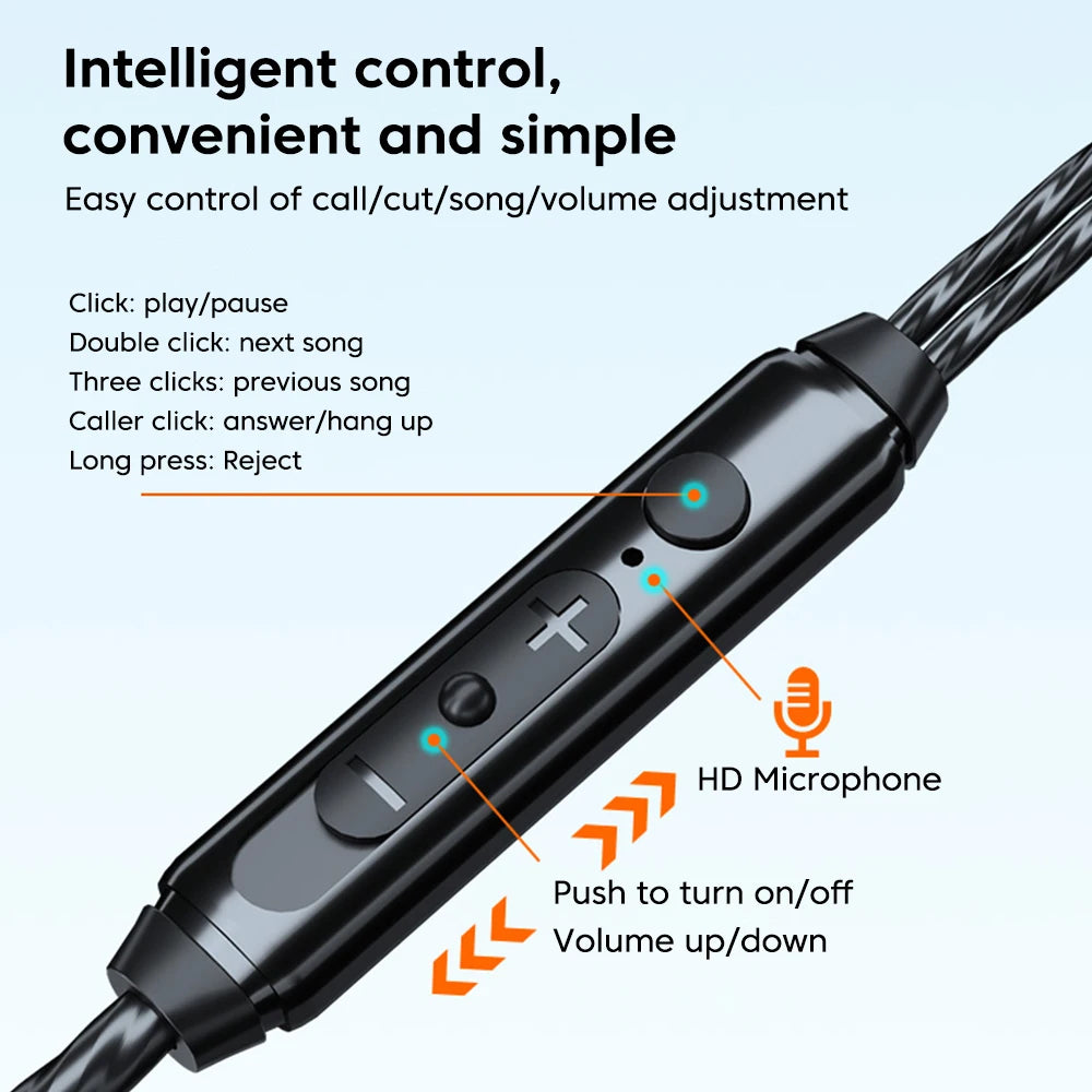 OLAF 3,5mm Jack tipo C enchufe auriculares con cable auriculares de graves HIFI auriculares intrauditivos Gamer auriculares manos libres para Xiaomi Huawei Samsung