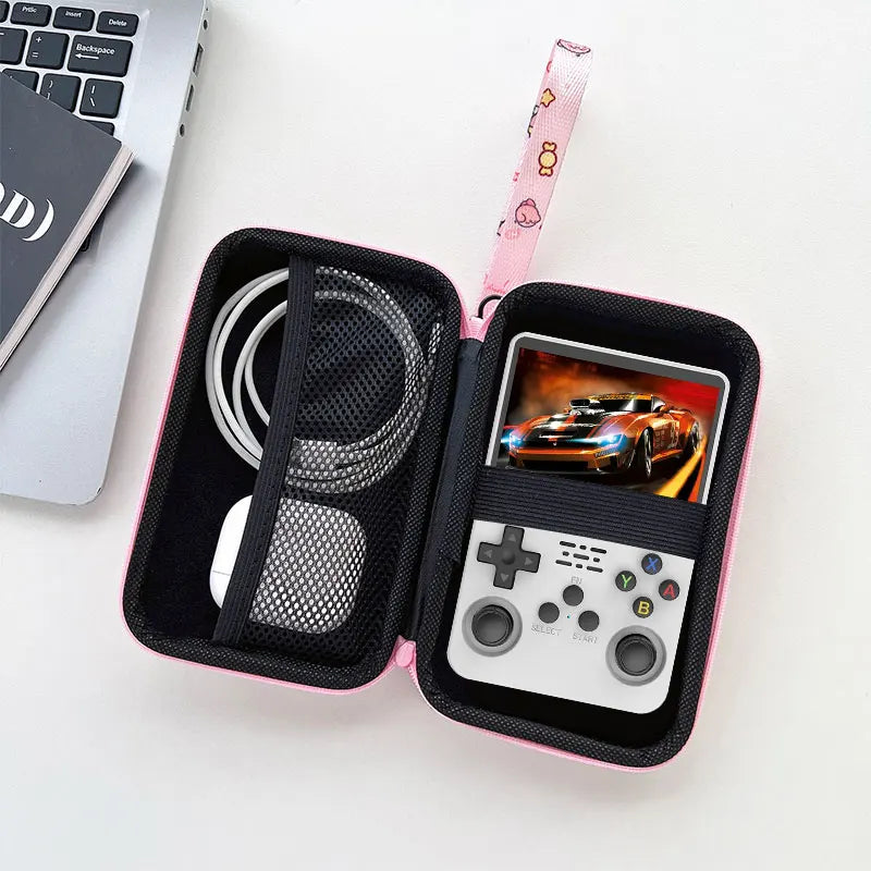Bolsa de almacenamiento con cordones para consola de videojuegos R36S R36H RG35XX H R36 Ultra K36, funda protectora, accesorios