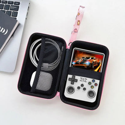 Bolsa de almacenamiento con cordones para consola de videojuegos R36S R36H RG35XX H R36 Ultra K36, funda protectora, accesorios