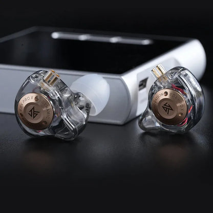 KZ EDX PRO X auriculares intrauditivos dinámicos HIFI Bass Music auriculares deportivos con cancelación de ruido ZSN ZST ZS10 pro x C12 CRA
