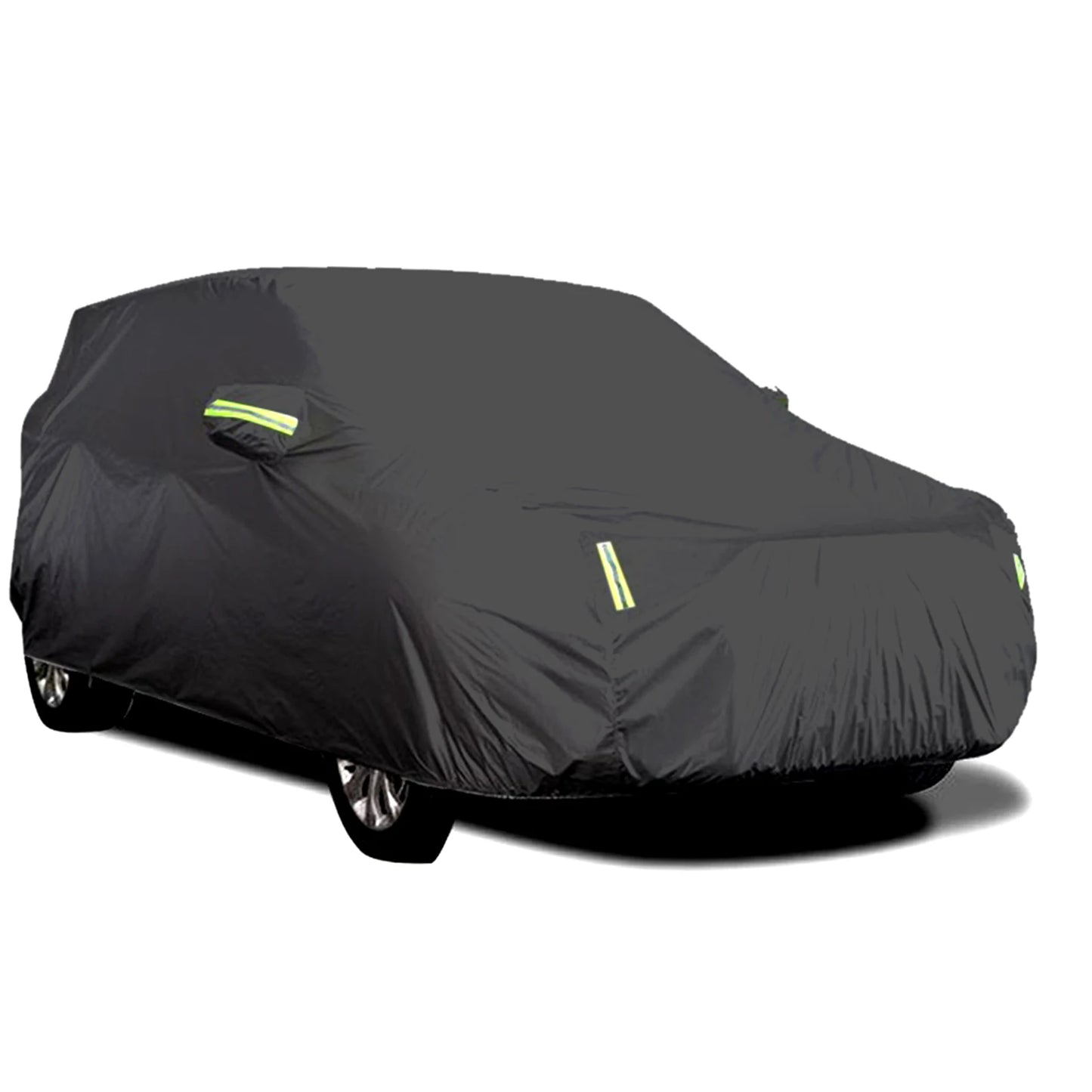 S-XXL cubierta de coche Sedan cubiertas completas con tira reflectante protección solar a prueba de polvo e impermeable UV resistente a los arañazos Universal