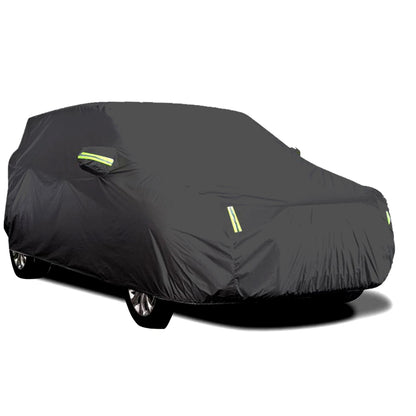S-XXL cubierta de coche Sedan cubiertas completas con tira reflectante protección solar a prueba de polvo e impermeable UV resistente a los arañazos Universal