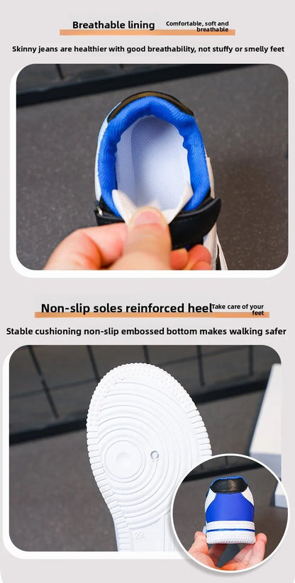 Zapatos deportivos con botón giratorio para niños, zapatos planos de malla transpirable con una sola red, novedad de verano, zapatos planos medianos y grandes para niños