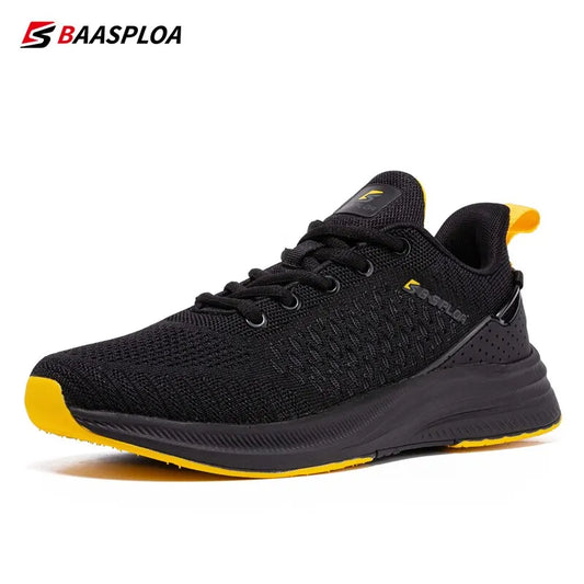 Baasploa, zapatillas para correr para hombre, zapatos deportivos ligeros, zapatillas informales transpirables de malla, antideslizantes para exteriores para hombre, recién llegados