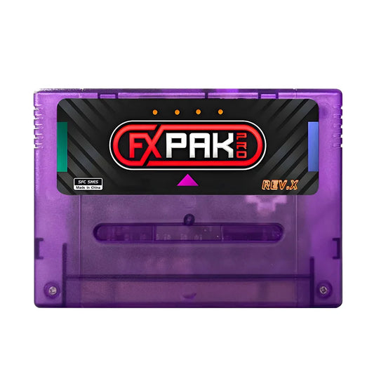 Nuevo cartucho de juego FXPAK Pro SD2 Rev.Z 5000 en 1 SNES para Super Famicom JP/EU/US consola de videojuegos de 16 bits compatible con juego SA1 RPG