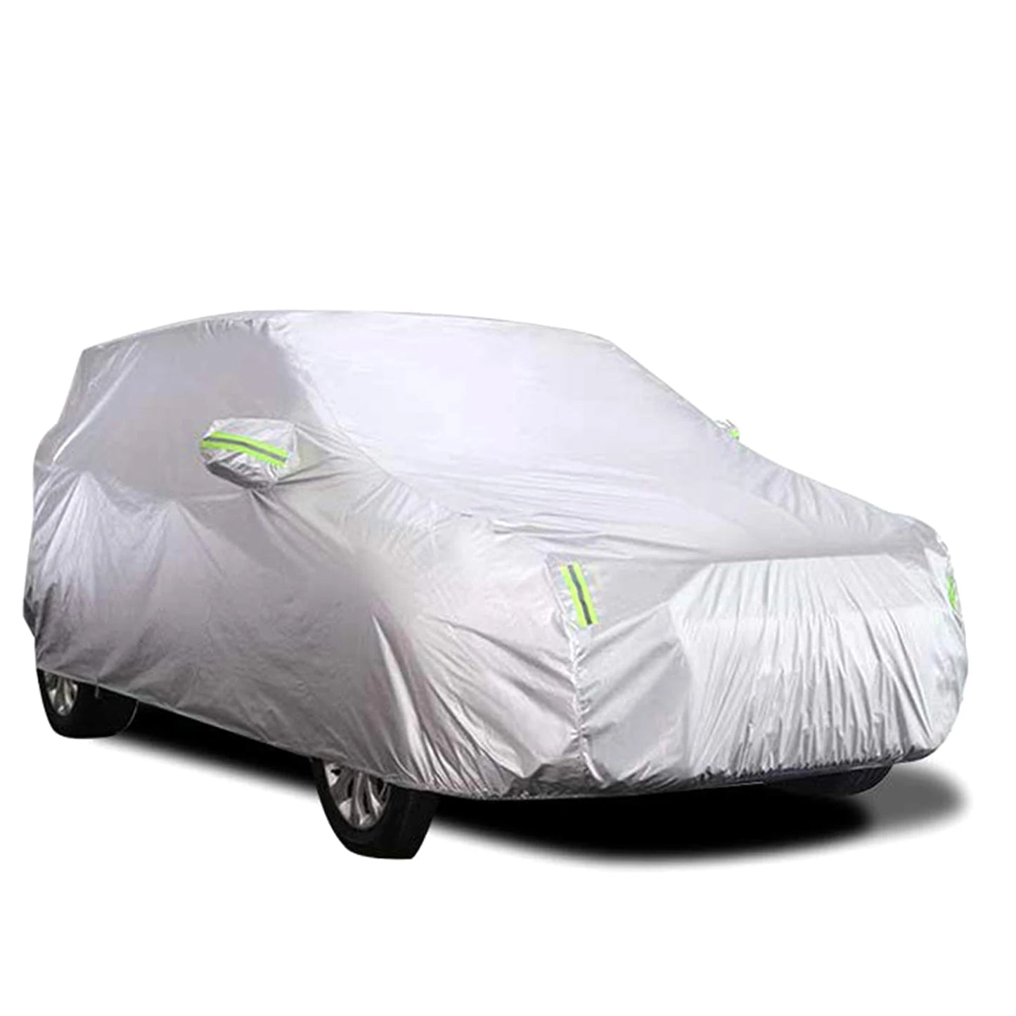 S-XXL cubierta de coche Sedan cubiertas completas con tira reflectante protección solar a prueba de polvo e impermeable UV resistente a los arañazos Universal