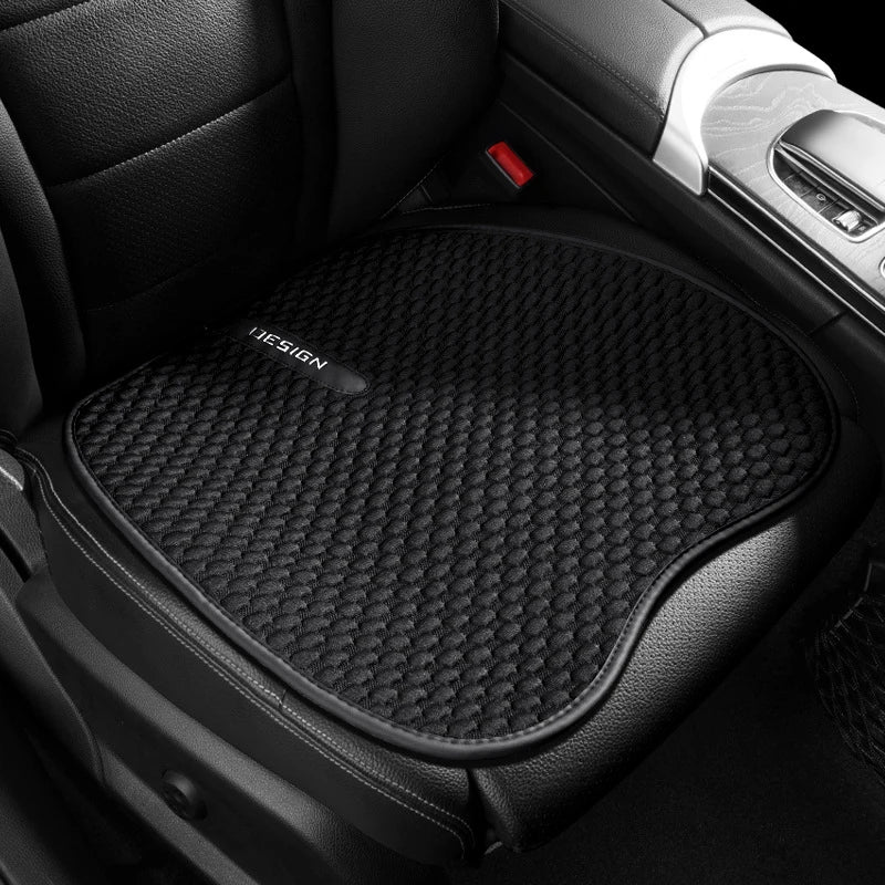 Funda Universal para asiento de coche, fundas de asiento transpirables de seda helada para las cuatro estaciones, funda protectora para asientos frescos, accesorios para coches