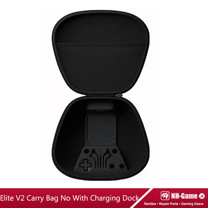 Kit de carcasa de repuesto para controlador Xbox Elite Series 2, funda frontal trasera LB RB, empuñaduras de botón de parachoques, bolsa de transporte