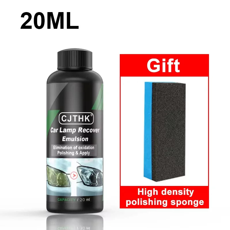 Kits de pulido para restauración de faros de coche, eliminador de arañazos, pasta de limpieza para reparación, elimina la oxidación, líquido para pulir faros