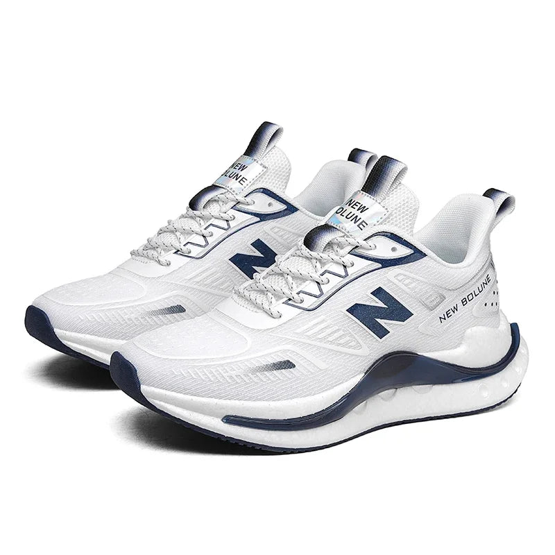 Zapatillas de correr originales para hombre y mujer, zapatillas informales transpirables de malla plana ligera de EVA, zapatillas de tenis de diseño de lujo para Unisex