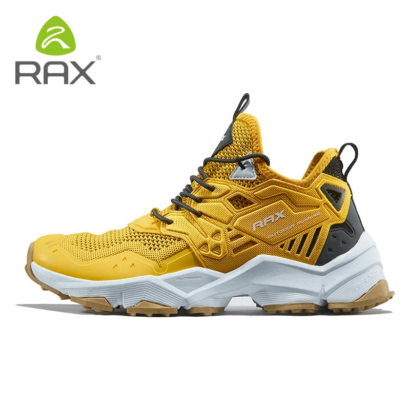 RAX-Zapatillas deportivas para hombre y mujer, calzado ligero y transpirable, suela exterior de goma Natural, antideslizante, malla de aire