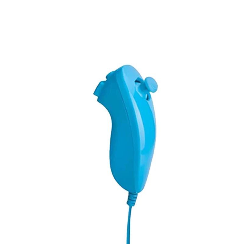 Un par de mandos a distancia con controlador Nunchuck para juegos Wii Control para consola Wii Gamepad inalámbrico con Motion Plus