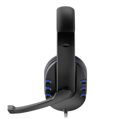 Auriculares para juegos por cable de 3,5mm, auriculares para juegos con cancelación de ruido y micrófono, Control de volumen para PS4 Play Station 4 PC