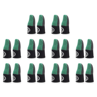 1-20 pares de guantes para el pulgar transpirables con funda para el dedo para móvil, a prueba de sudor, antideslizantes, controlador de pantalla táctil, cubierta para el dedo para juego PUBG
