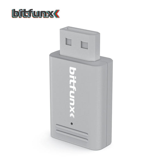 Bitfunx Mini Adaptador de Audio y Vídeo Convertidor YPBPR a HDMI para Consola de Juegos PAL NTSC Wii Plug and Play