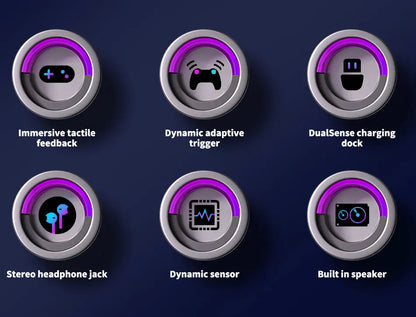 Controlador Original Playstation PS5, controlador inalámbrico DualSense para consola de juegos Sony PS5