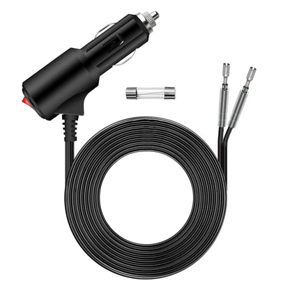 Cable de extensión de carga de coche, accesorios para coche, herramientas con botón de interruptor de encendido y apagado, adaptador de Cable Flexible para coches