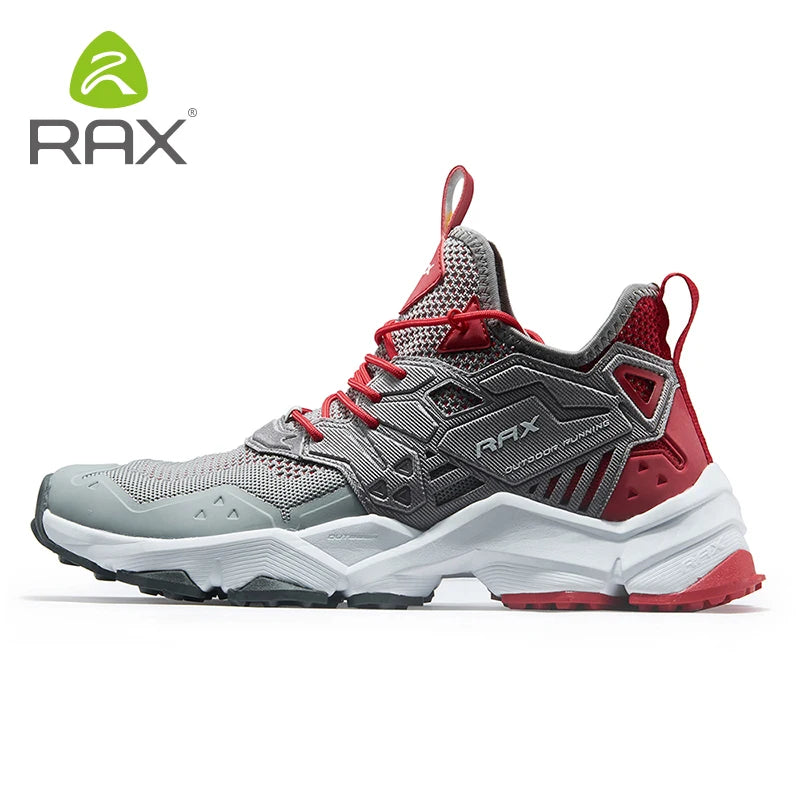 RAX-Zapatillas deportivas para hombre y mujer, calzado ligero y transpirable, suela exterior de goma Natural, antideslizante, malla de aire