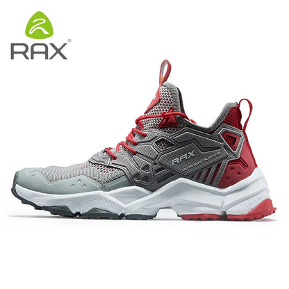 RAX-Zapatillas deportivas para hombre y mujer, calzado ligero y transpirable, suela exterior de goma Natural, antideslizante, malla de aire