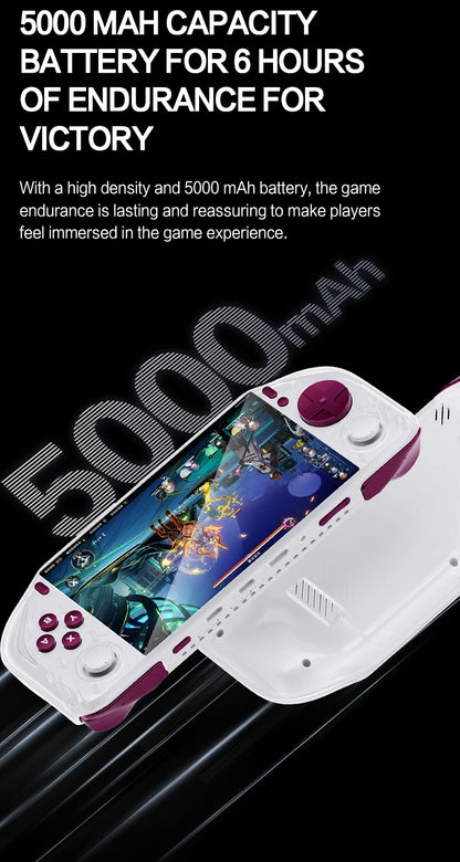 2025 E6MAX Android prácticos jugadores de juegos portátiles pantalla táctil de 8 núcleos y 64 bits 4 + 32GB Retro nostálgico máquina de juego de pantalla de 5 pulgadas