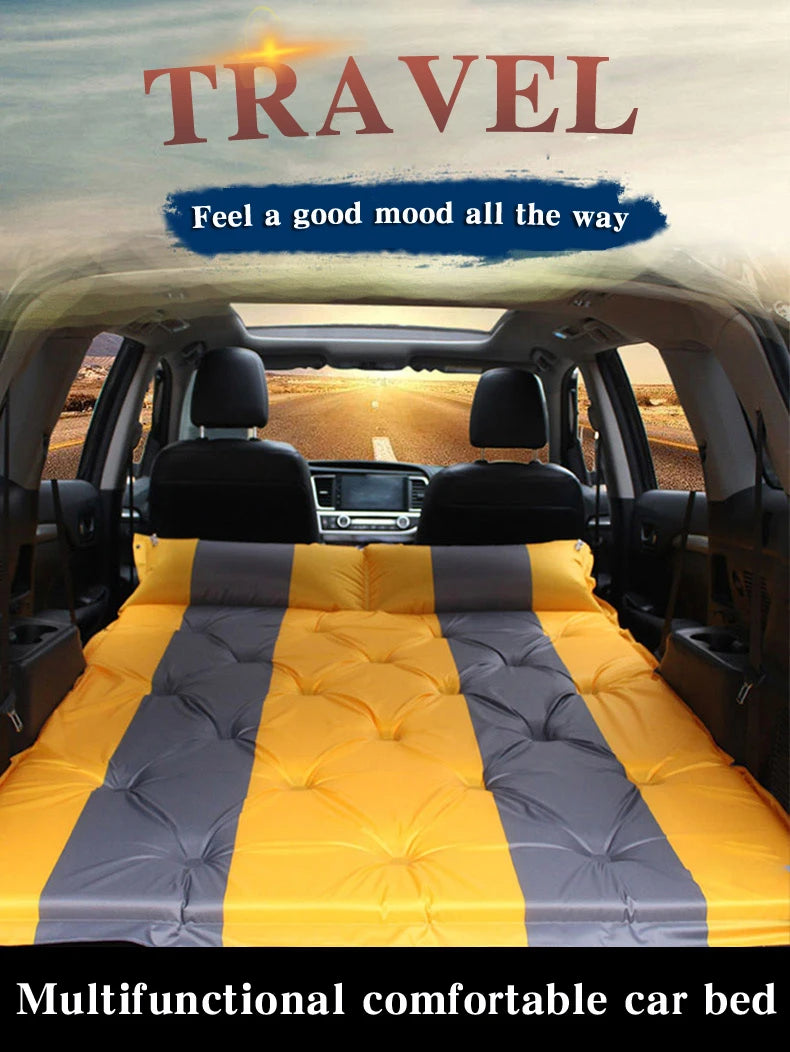 Colchón de aire inflable automático multifunción, colchón de aire especial SUV, cama de coche, colchón para dormir para adultos, cama de viaje para coche ou