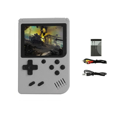 Consola de videojuegos clásica Retro para niños, miniconsola portátil de 8 bits con pantalla LCD de 3,0 pulgadas, 5 colores, 400 Juegos integrados