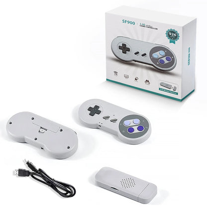 Consola De videojuegos Retro SF900, palo De juego HD con 4900 juegos para controlador inalámbrico SNES, Consolas De videojuegos De 16 bits para NES