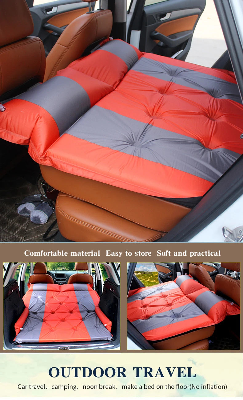 Colchón de aire inflable automático multifunción, colchón de aire especial SUV, cama de coche, colchón para dormir para adultos, cama de viaje para coche ou